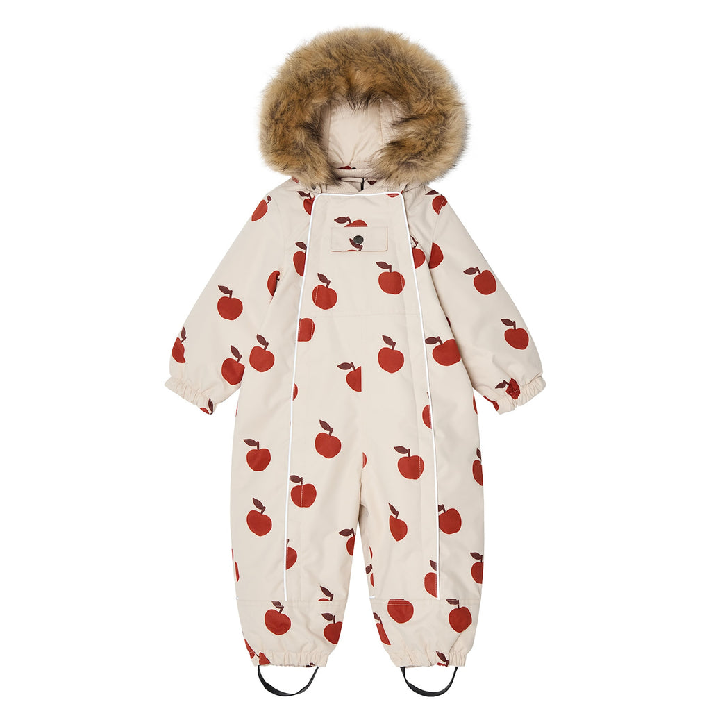 Winter-Overall Foggy White Big Apple