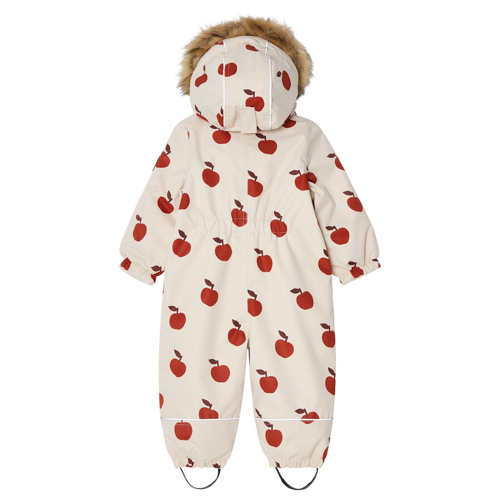 Winter-Overall Foggy White Big Apple