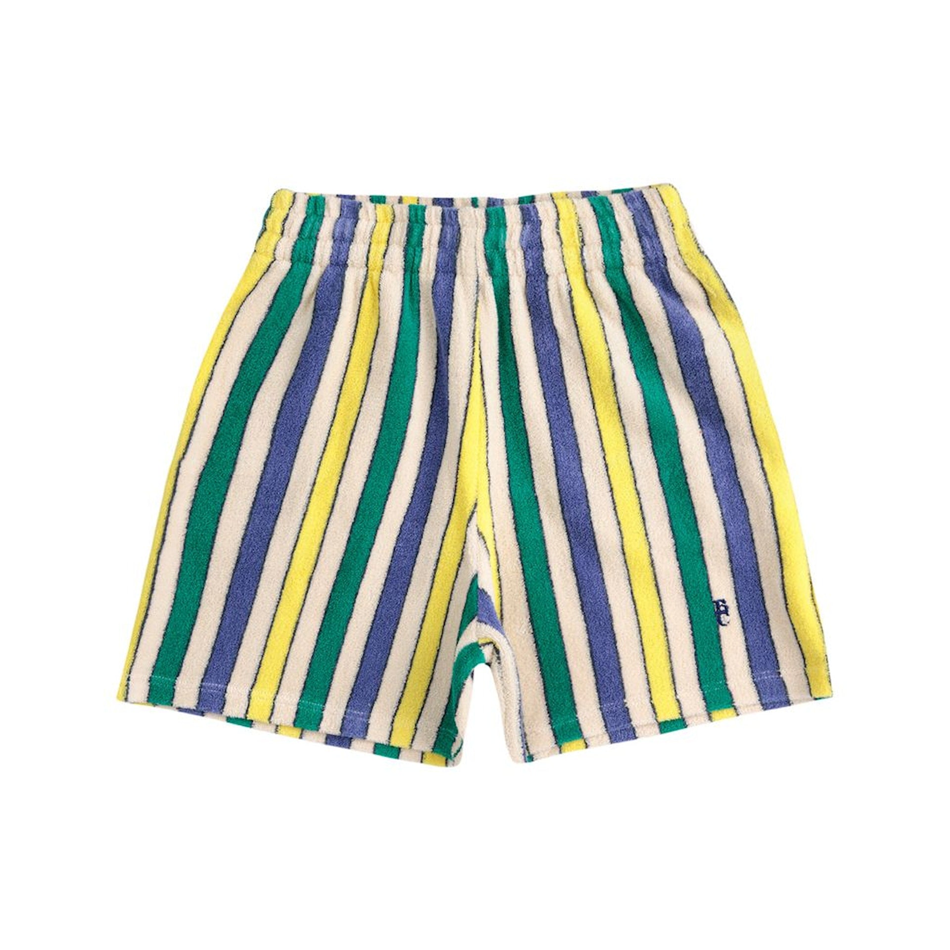 Multicolor Stripes Bermudashorts