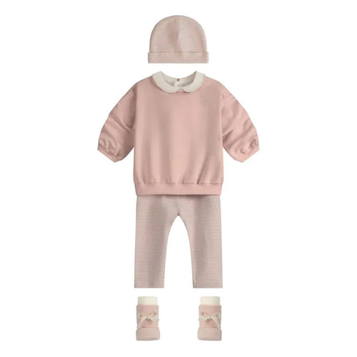 Baby Leggings in Faded Pink