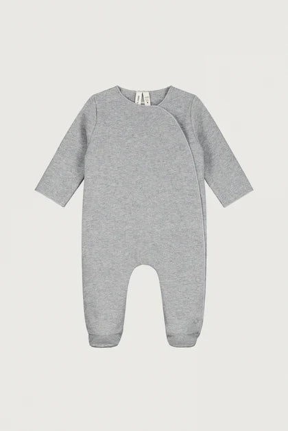 Baby Romper Overall – Grey Melange